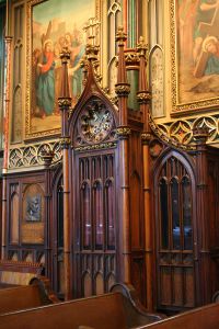 Picture of a confessional