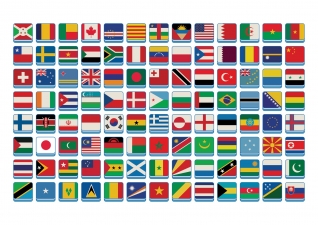 some flags of the world