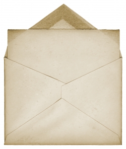 Picture of paper and envelope