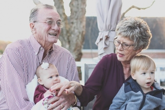 Rev. James Snyder loves grandchildren and silence