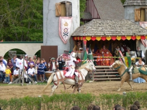 picture of knight jousting