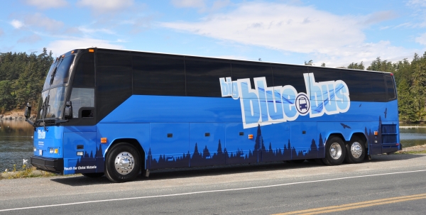 mobile outreach blue bus