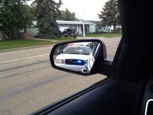 Picture of Pulled Over By Police Car