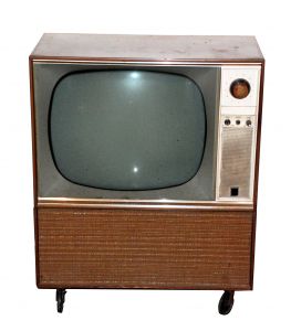 picture of an old tv