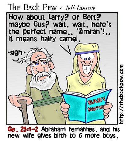 Abraham remarries