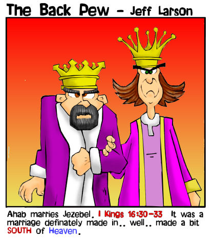 King Ahab and Queen Jezebel