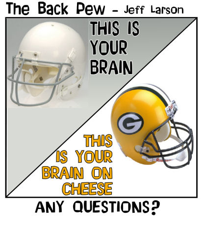 Brain on Cheese - Packer fan