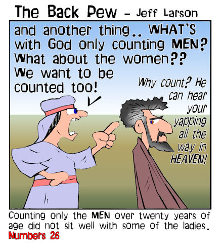 Counting Men - census in Numbers 26