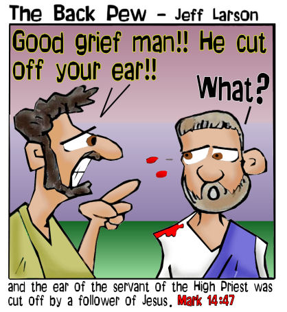 Gethsemane - ear cut off