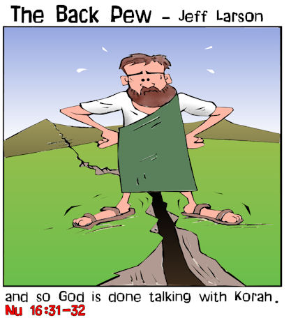 Earth Swallows up Korah - Numbers 16