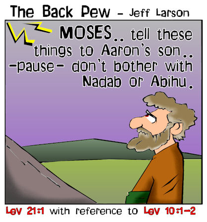 Moses tell Aaron