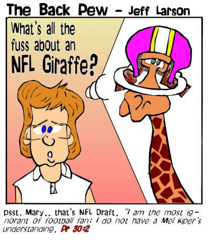 NFL Giraffe