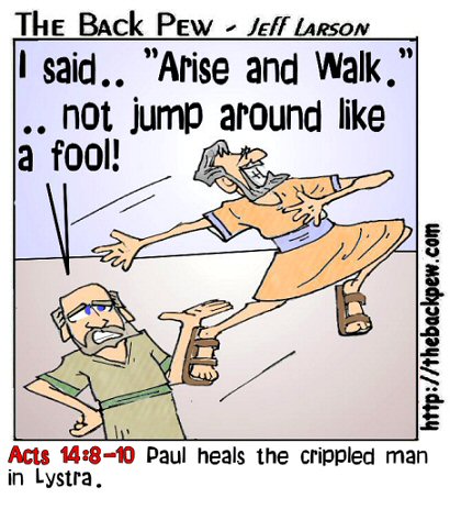 Paul heals