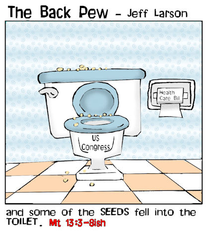 Seeds sown in TOILET