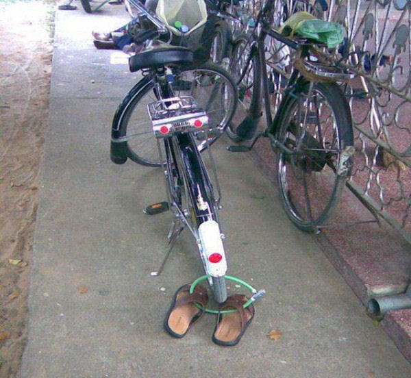 Bike Lock Sandals