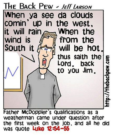 Weather Priest Cartoon