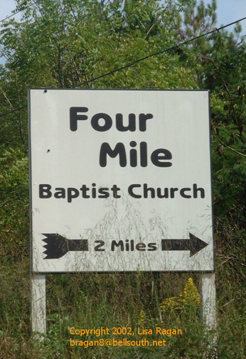 Funny Pictures of Church Sign with Directions