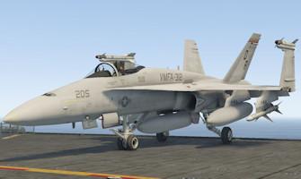 airplane FA18