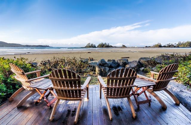 beach chairs