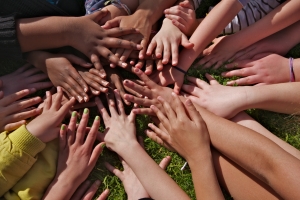 childrens hands