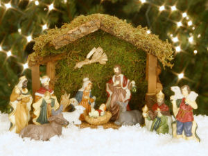 picture of Christmas manger scene