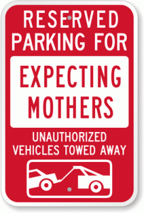 expecting mothers sign