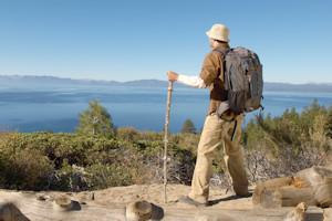 hiker trail compass pun