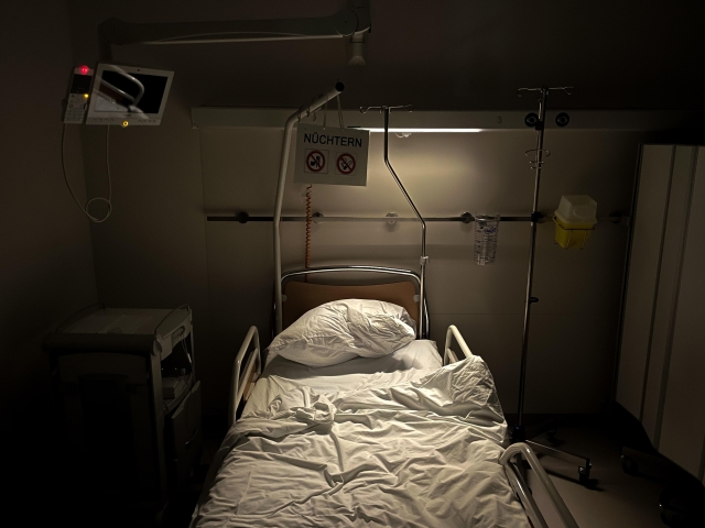 hospital bed