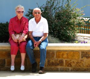 picture of elderly couple