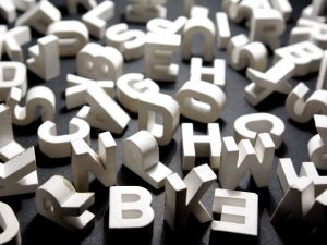 picture of letters
