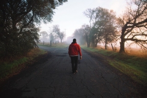 man walking