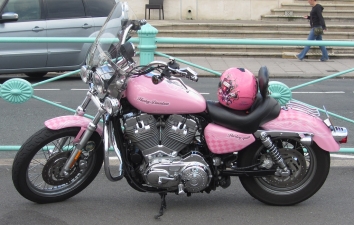 Pink Harley