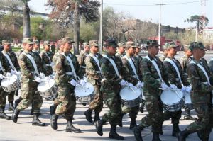 marching soldiers