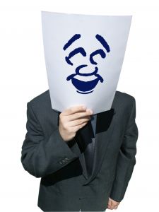 picture of a laughing mask