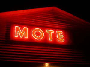 motel sign