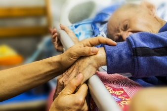 Picture of a hospital patient