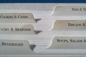 recipe card