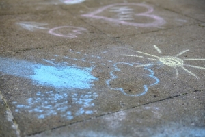 sidewalk chalk