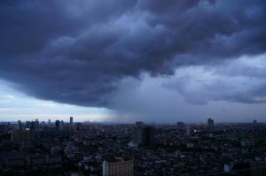 storm clouds