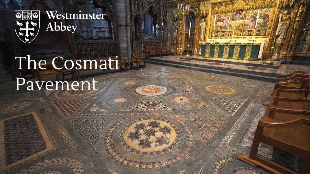 the cosmati pavement at westsminster abbey