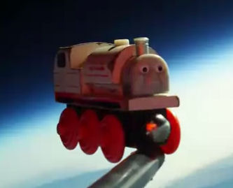 Toy Train In Space