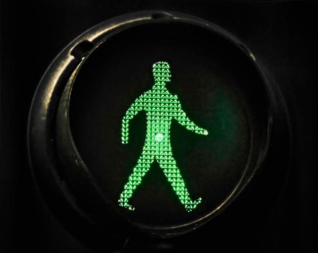 pedestrian sign