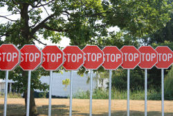 Pictures of Stops Signs