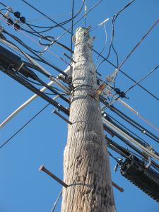 telephone pole