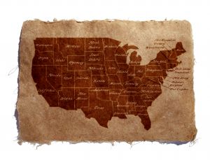 Map of the USA