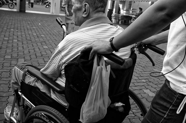 wheelchair man