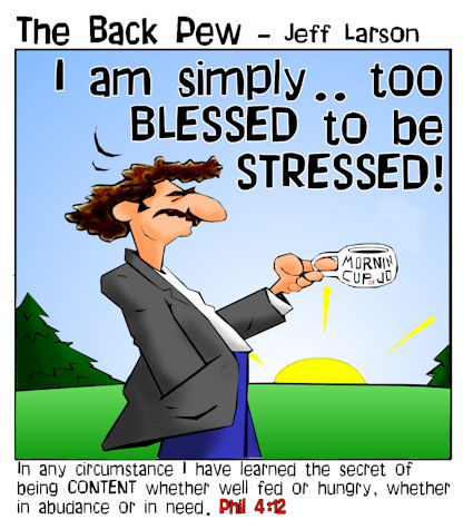 Too Blessed to be Stressed