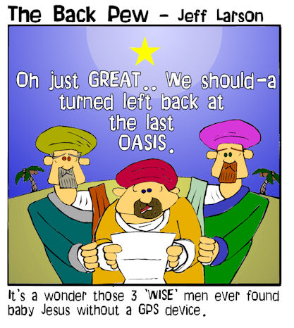 3 Wise Men with no GPS