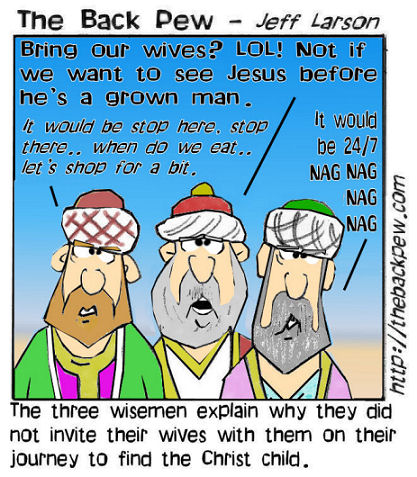 3 Wise Men but no wives