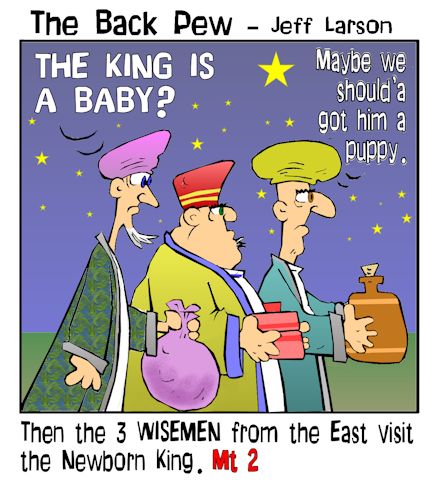 3 Wise Men and a puppy
